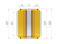 Burgmann M74-D/24 Q1Q1VGG-Q1Q1VGG